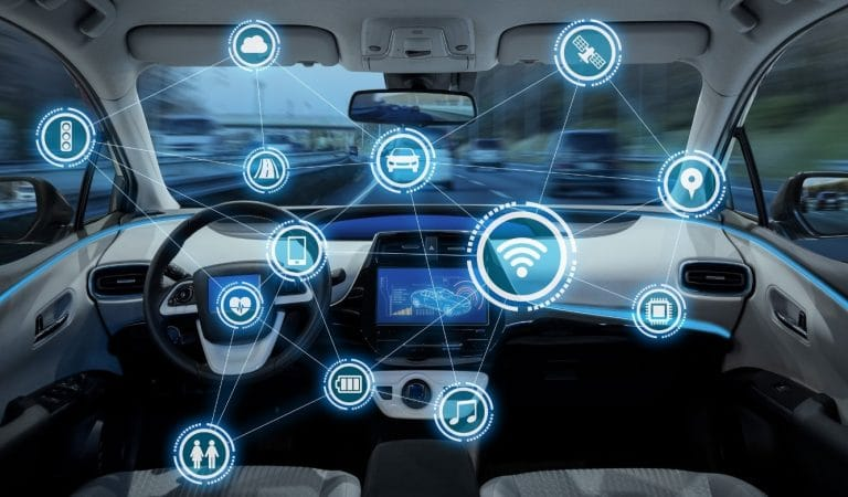 Modern automobile safety systems interface